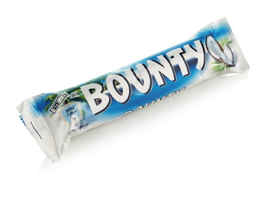 Čokolada s kokosom, Bounty, 57 g