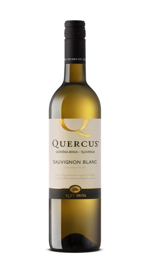 Sauvignon Quercus, vrhunsko belo vino, Vinska klet Goriška Brda, 0,75 l