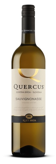 Sauvignonasse Quercus, vrhunsko belo vino, Vinska klet Goriška Brda , 0,75 l