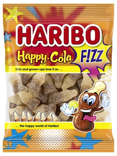 Bonboni Happy Cola Fizz, Haribo, 100 g