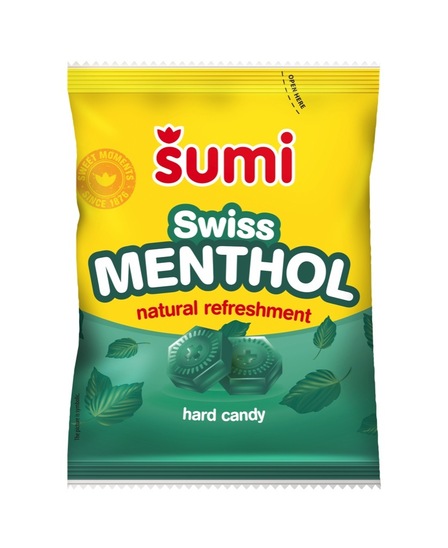 Bonboni Švicarski mentol, Šumi, 100 g