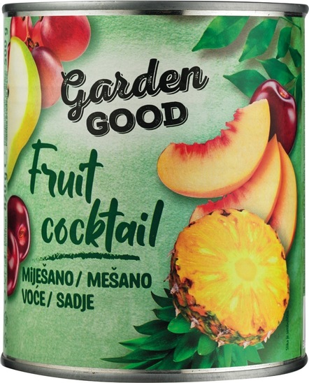Kompot mešano sadje, Garden Good, 820 g