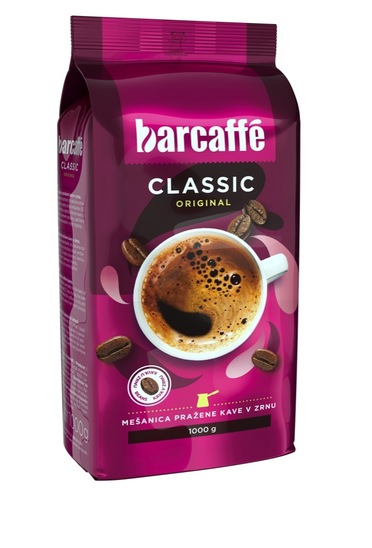 Kava v zrnju Classic, Barcaffe, 1 kg