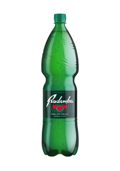 Naravna gazirana mineralna voda, Radenska Classic, 1,5 l