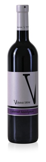 Cabernet Sauvignon, vrhunsko rdeče vino, Vipava 1894, 0,75 l