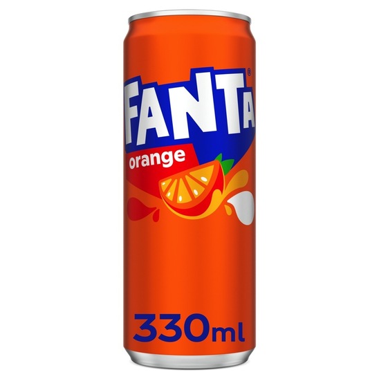 Gazirana pijača, Fanta Orange, 0,33 l