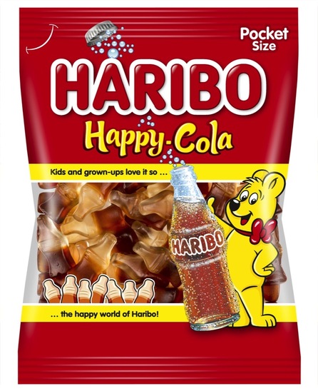 Bonboni Happy Cola, Haribo, 100 g