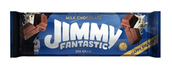 Mlečna čokolada, Jimmy Fantastic, 300 g