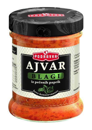 Domači blagi ajvar, Podravka, 290 g