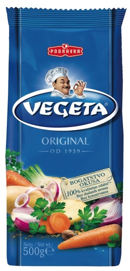 Dodatek jedem z zelenjavo, Vegeta, 500 g