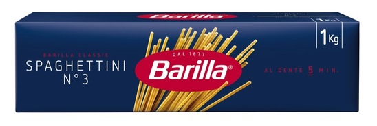 Špageti, št. 3, Barilla, 1 kg