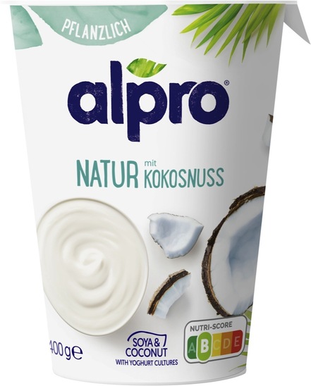 Rastlinski sojin jogurt, kokos, Alpro, 400 g