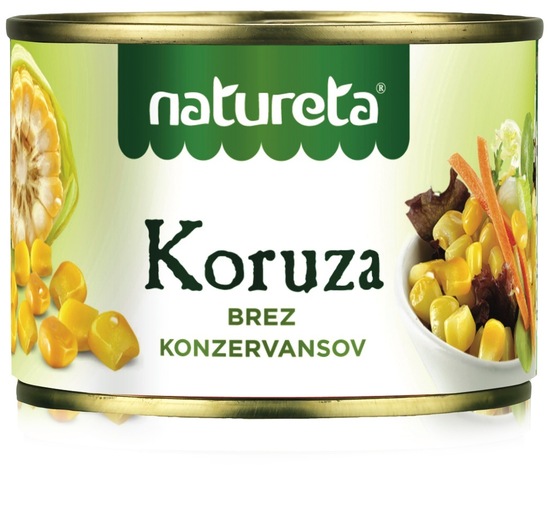 Sladka koruza v zrnju, Natureta, 200 g