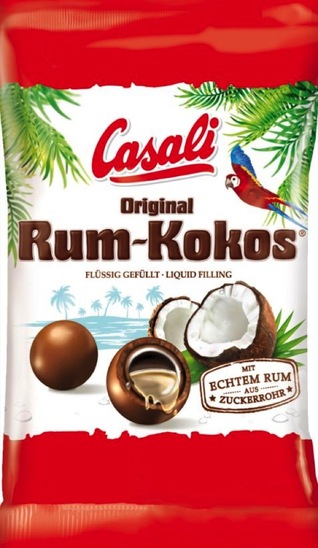 Bonboni Rum Kokos, Casali, 100 g
