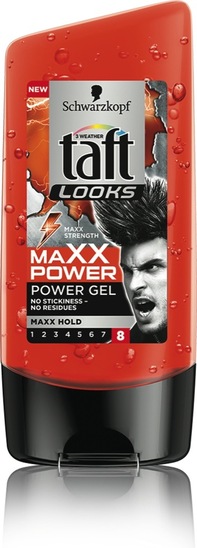 Gel za lase, Looks Maxx Power, Taft, 150 ml