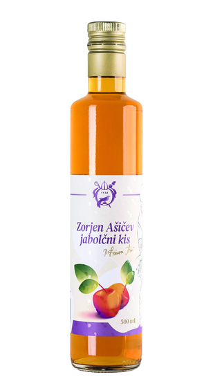 Jabolčni kis, zorjen, Ašič, 500 ml