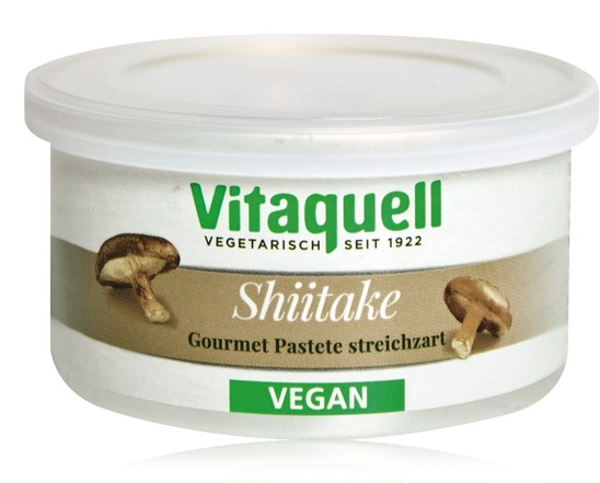 Bio veganska pašteta s šitakami, Vitaquell, 125 g