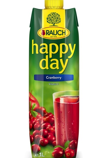 Pijača, brusnica, Happy Day, 1 l