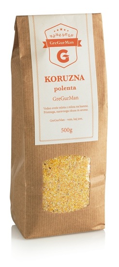 Rumena koruzna polenta, Gregurman, 500 g