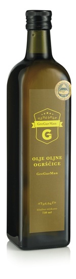 Hladno stiskano olje oljne ogrščice, Gregurman, 750 ml