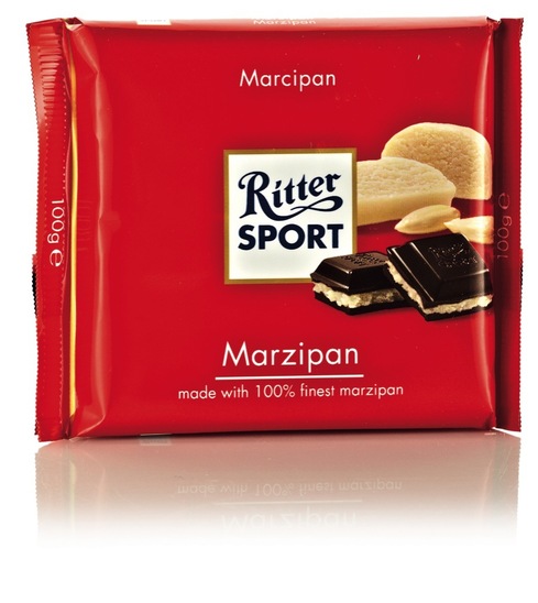 Čokolada, marcipan, Ritter Sport, 100 g