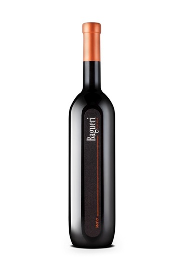 Merlot Bagueri, vrhunsko rdeče vino, Vinska klet Goriška Brda, 0,75 l
