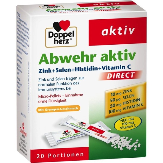 Prehransko dopolnilo Odpornost Aktiv Direct, Doppel Herz, 20 porcij