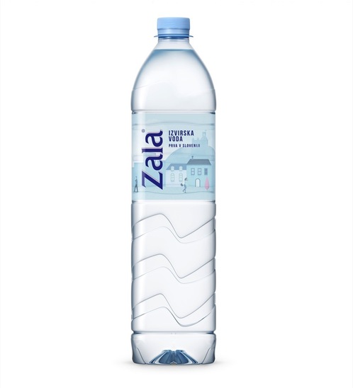 Negazirana izvirska voda, Zala, 1,5 l