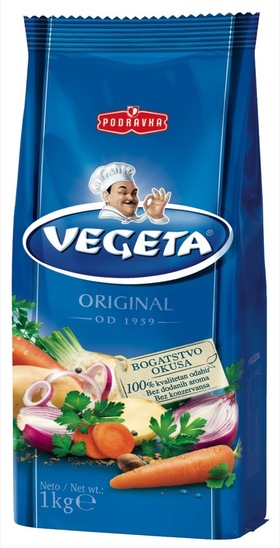 Dodatek jedem z zelenjavo, Vegeta, 1 kg