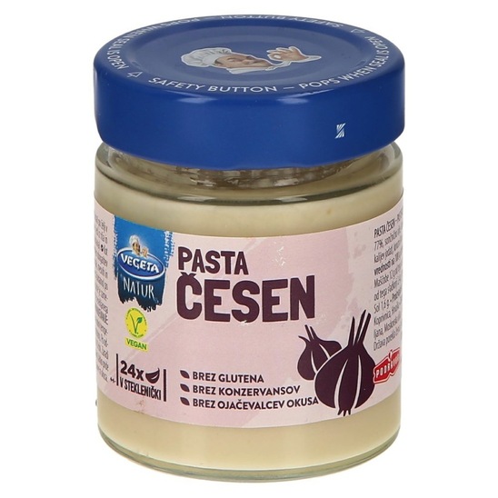 Česnova pasta, Vegeta Natur, 135 g