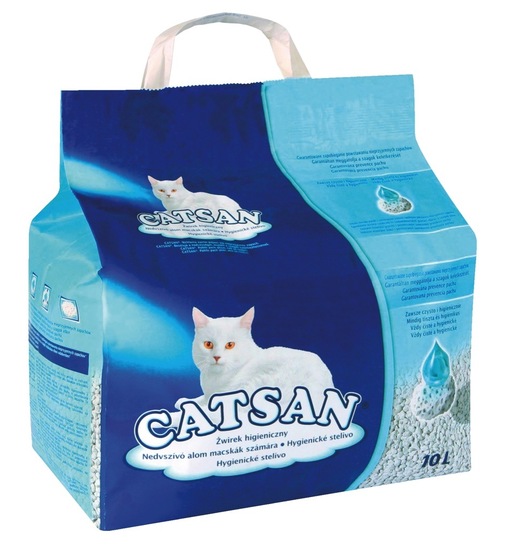 Posip za mačje stranišče, Catsan, 10 l