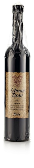 Teran posebna polnitev, vrhunsko rdeče vino, Vinakras, 0,75 l