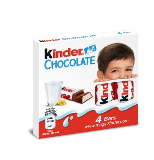 Mlečna čokolada, Kinder, 50 g