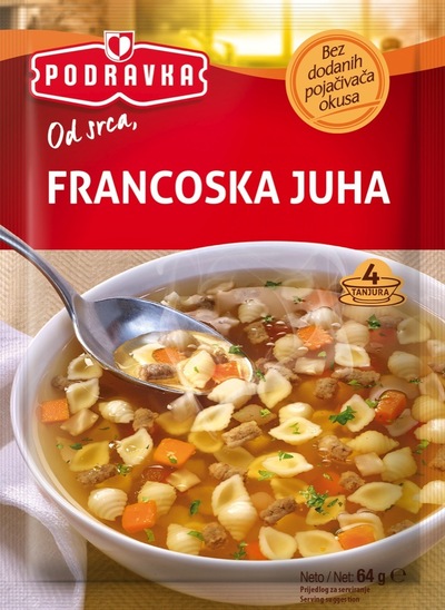 Francoska juha, Podravka, 64 g