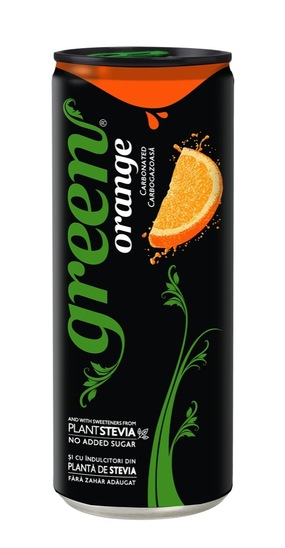 Gazirana pijača, pomaranča, Green Cola, 330 ml