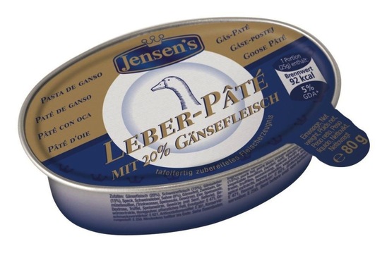 Gosja pašteta z gomoljem, Jensen's, 80 g