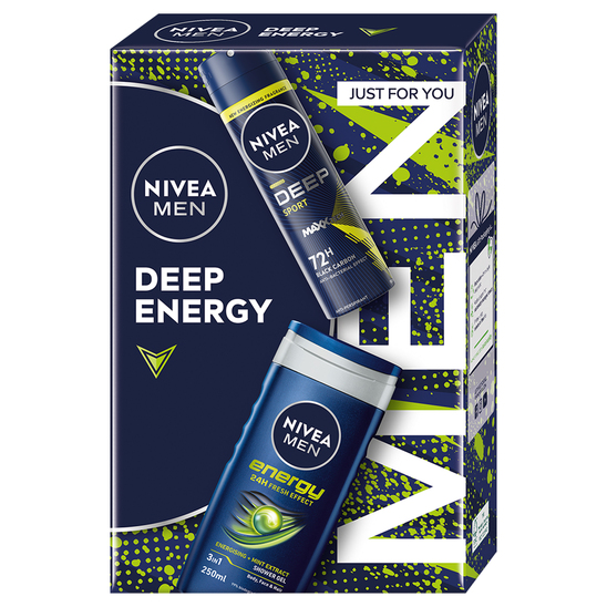 Darilna garnitura, Deep Energy, Nivea Men