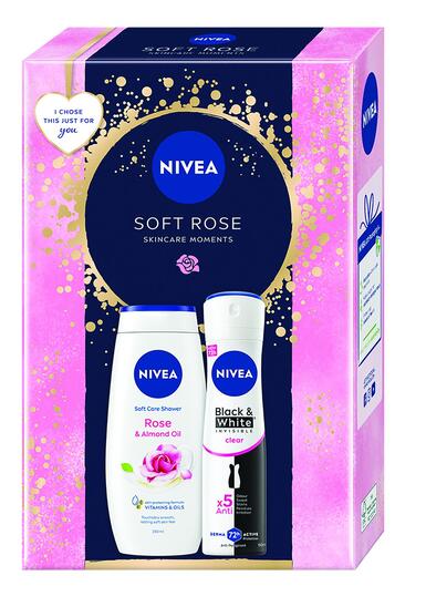 Darilna garnitura, Soft Rose, Nivea