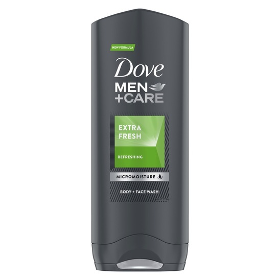 Gel za prhanje Men Care Extra Fresh, Dove, 250 ml