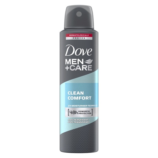 Deodorant Clean Comfort sprej, Dove, 150 ml