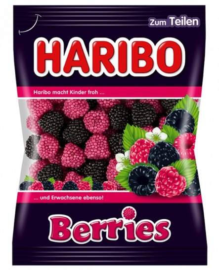 Bonboni Berries, Haribo, 100 g