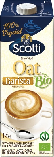 Bio ovseni napitek, Barista, Riso Scotti, 1 l