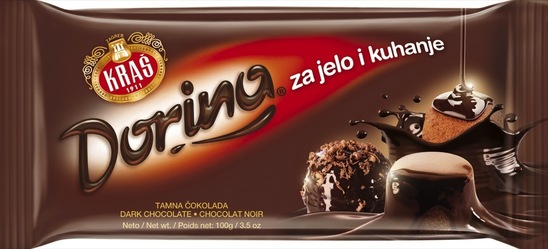 Jedilna čokolada, Dorina, 100 g