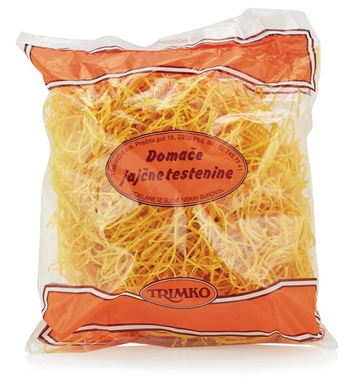 Kmečki jušni rezanci s korenčkom, Trimko, 500 g