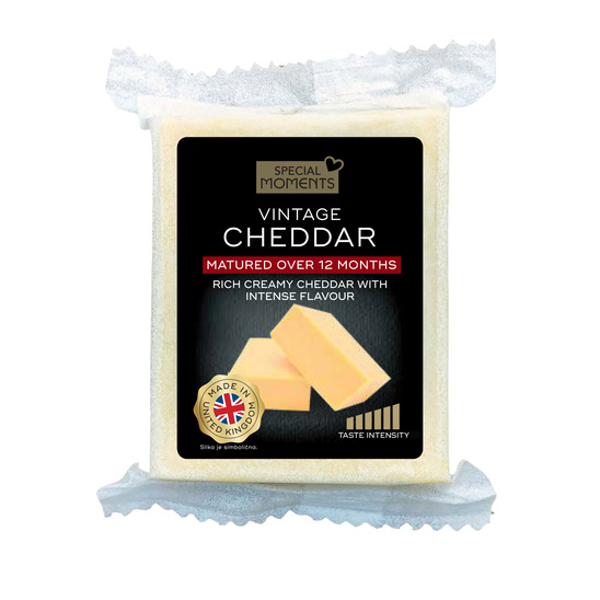 Sir Cheddar, bel in staran, Special Moments, pakirano, 200 g