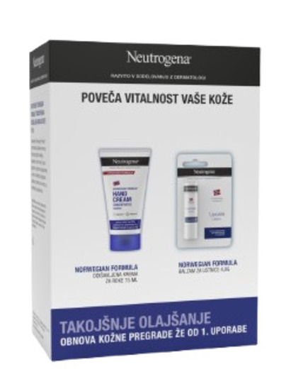 Darilna garnitura, Hand & Lip odišavljena, Neutrogena