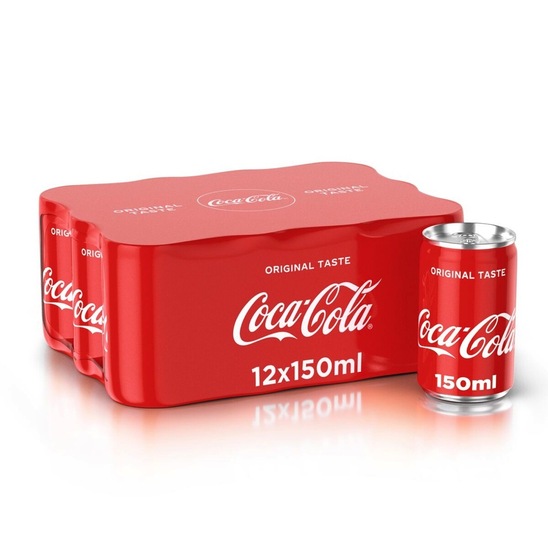 Gazirana pijača, Coca Cola, 12 x 150 ml