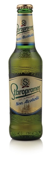 Brezalkoholno pivo Staropramen, 0,33 l