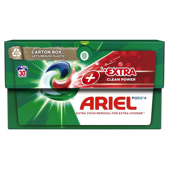 Detergent za pranje perila Extra clean, kapsule, Ariel, 30/1