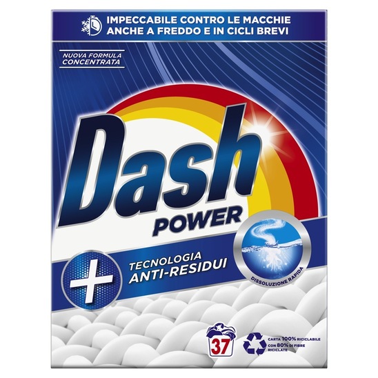 Detergent za pranje perila Regular, Dash, 37 pranj, 1,85 kg